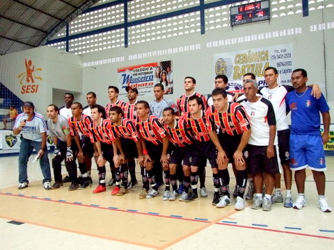 Equipe do Santa Cruz - Vice-campe&atilde; do grupo 5 da Ta&ccedil;a Brasil 