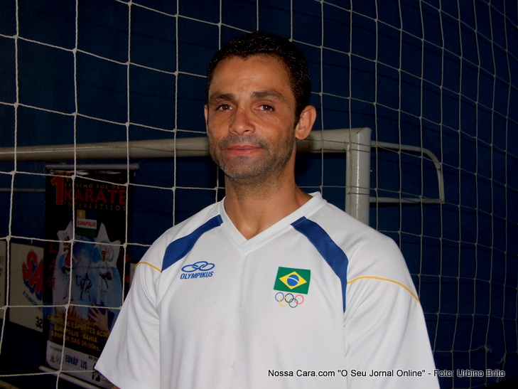 Carlos Vieira Santos (Bocorinha) faixa preta 4º Dan que foi intergrante da Seleção Brasileira de Karatê por oito anos