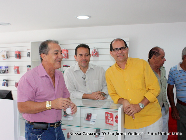 Da esq/direita Geraldo Nunes, Toninho da Caixa e Davinalson da Matos Esportes