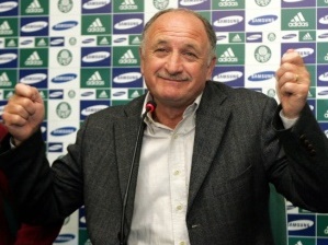 Técnico Luis Felipe Scolari assume o Palmeiras no dia 15 de julho, após a Copa do Mundo