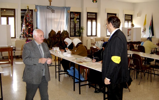 Paulo de Tarso acompanha elei&ccedil;&otilde;es presidenciais na Palestina (Foto: Arquivo pessoal)