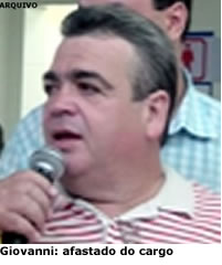 Giovanni Brillantino, prefeito afastado de Itagimirim