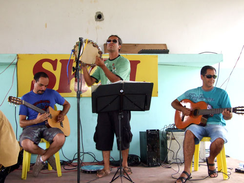 Apresenta&ccedil;&atilde;o do Grupo Viola de Bolso que animou o evento