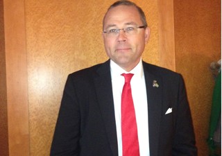 CEO da Saab, Hakan Buskne (Foto: Tahiane Stochero/G1)