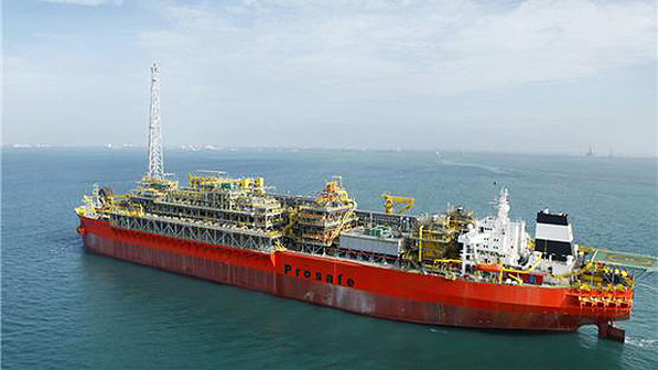 Navio plataforma FPSO Cidade S�o Mateus (Divulga��o) 