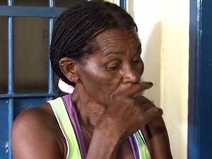 Benedita est� presa desde quarta-feira (11) (Foto: Reprodu��o / TV Santa Cruz)