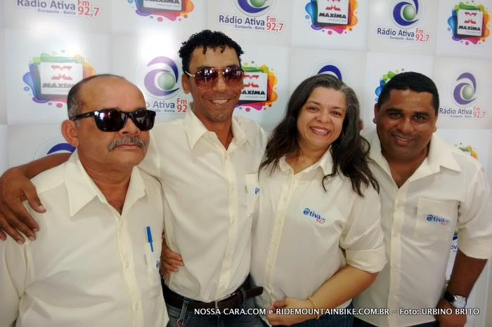 Da esq/direita Evandro Lima, Favero Morais, K�tia Silene e Souza Neto 