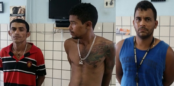 Fernando, Walas e Nilton foram presos e levados para a 8� Coorpin