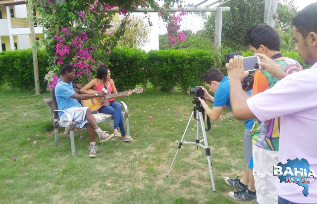  Grava��o aconteceu no S�tio e Pousada Amazonas em Itabela - Foto: Bahia Dia a Dia