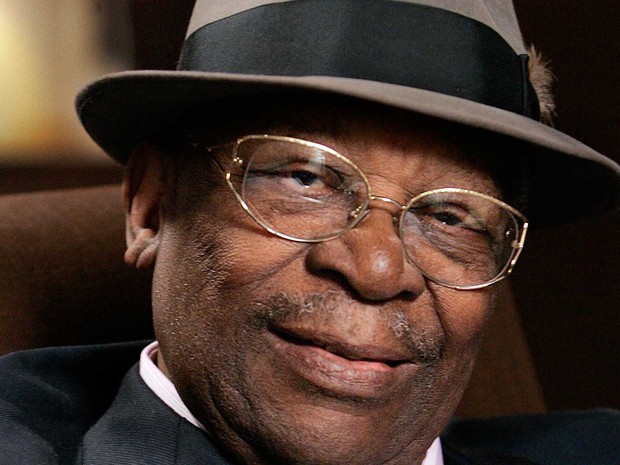 B.B. King durante uma entrevista em Los Angeles. (Foto: Reed Saxon / AP Photo)