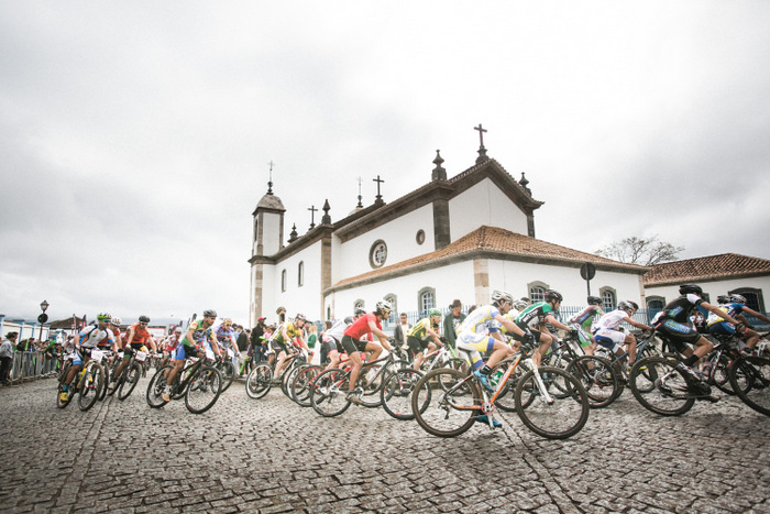 Ciclistas tomam as ruas de Congonhas - Foto: Bruno Senna / CIMTB