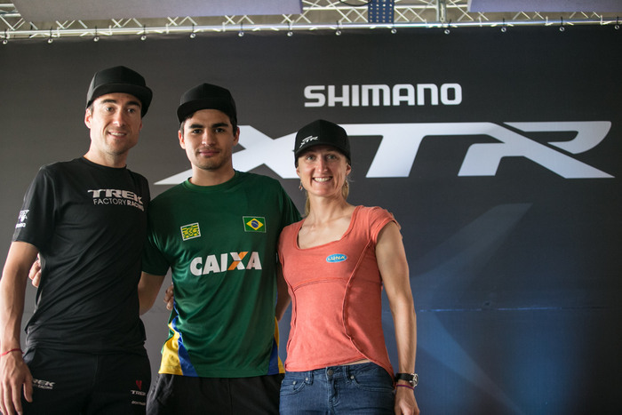 Mantec�n, Cocuzzi e Catharine - Foto: Pedro Cury / Pedal