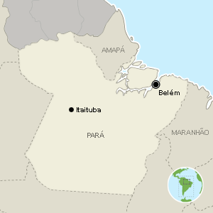  Itaituba, no oeste do Par� - Arte/UOL