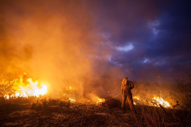 O semi�rido est� cada vez mais quente e a emiss�o desses gases contribui para o aquecimento global e torna inc�ndios ainda mais frequentes - Foto: Divulga��o/A�ony Santos